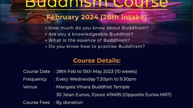 Introduction to Buddhism Course