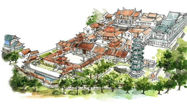 Lian Shan Shuang Lin Monastery