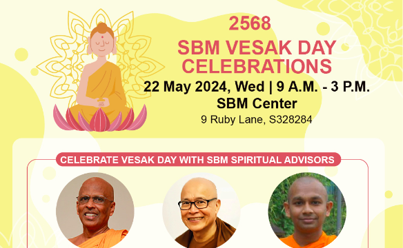 Singapore Buddhist Mission’s Vesak Eve 2024