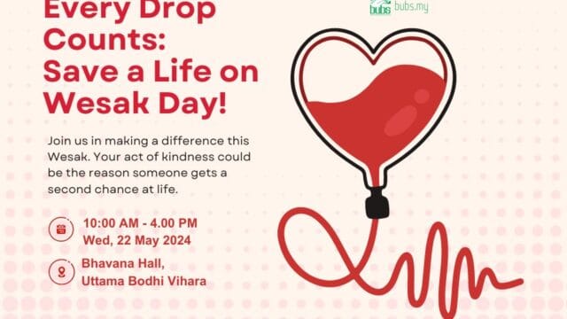 Blood Donation Drive (BUBS PJ, Malaysia)
