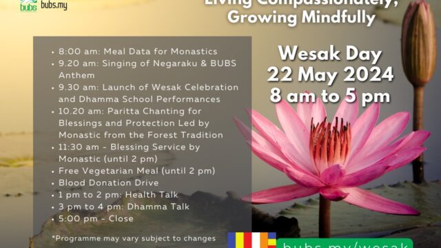 WESAK DAY @ Bandar Utama Buddhist Society (Malaysia)
