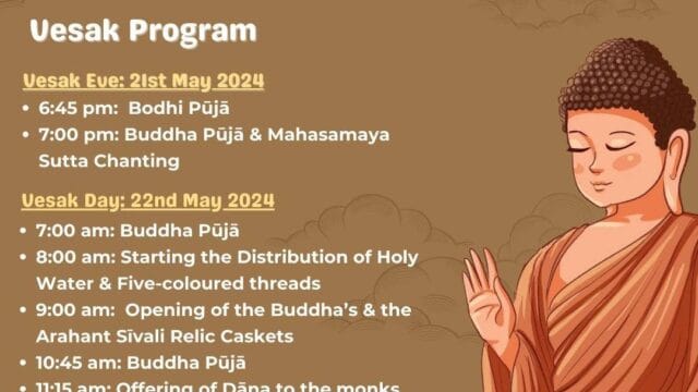 Opening of the Buddha’s & the Arahant Sivali Relic Caskets