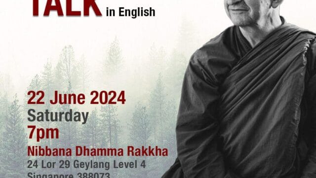 Ajahn Amaro – Dhammaduta Singapore 2024