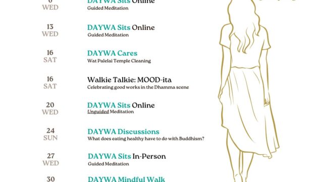 DAYWA Sits (Online and In-Person Meditation)