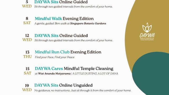 DAYWA Sits (Online and In-Person Meditation)