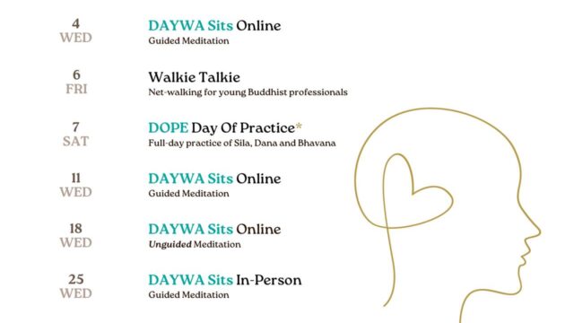 DAYWA Sits (Online and In-Person Meditation)