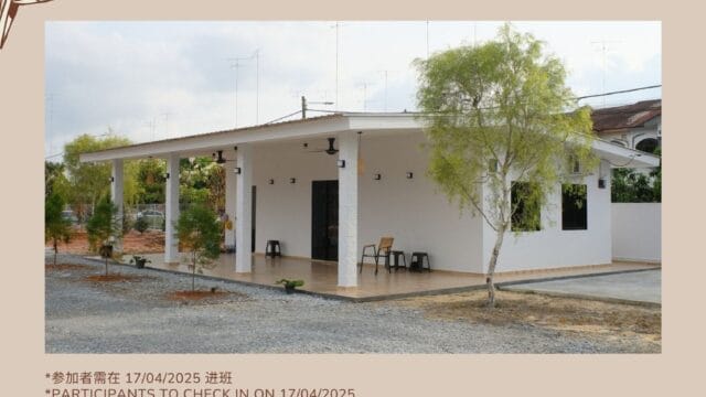 3-Day Muar Zen Retreat (18.04.2025- 20.04.2025) 禅林麻坡三日禅修