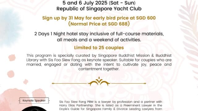 Relationship Retreat for Buddhist Couples 2025