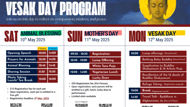 Celebrate Vesak 2025 at Karma Kagyud Buddhist Centre