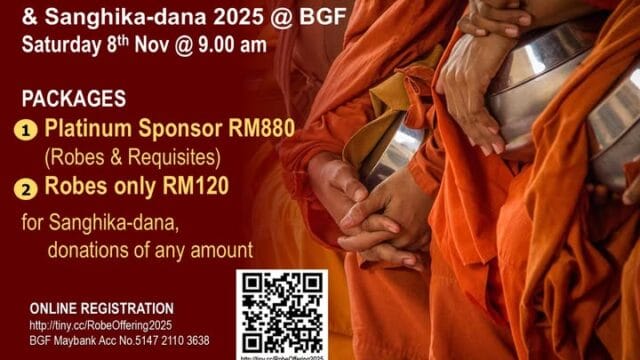 Kathina @ Buddhist Gem Fellowship