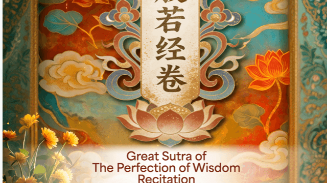 Great Sutra of The Perfection of Wisdom Recitation (Vol 1 – Vol 600)