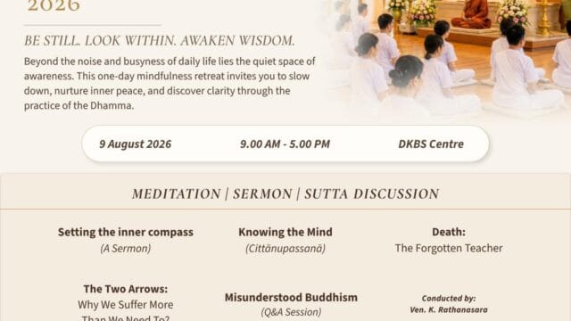 One Day of Mindfulness 2026