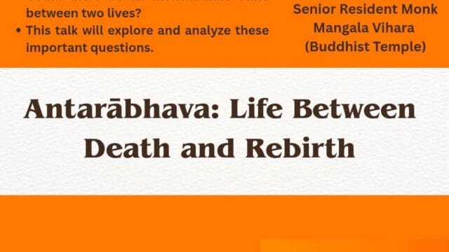 Antarābhava: Life Between Death and Rebirth