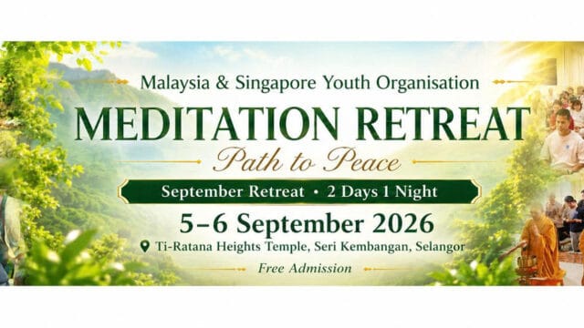 Malaysia Meditation Retreat return home to peace