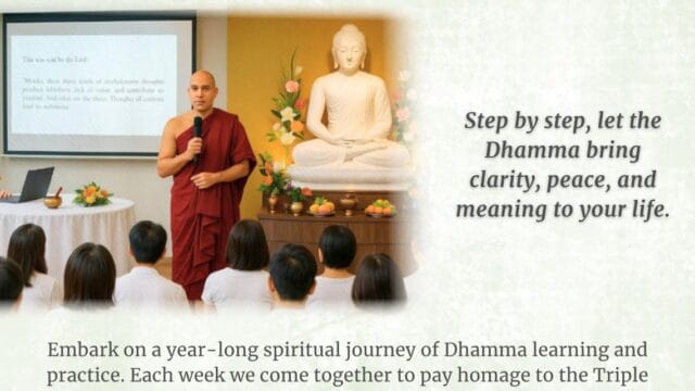 Dhamma Study & Daily Practice 2026 – Term 3 (every Sunday with exceptions)