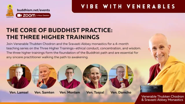 Higher Training in Concentration with Ven. Damcho